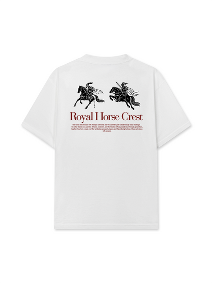 Áo Thun Relaxed Fit Royal Horse Crest
