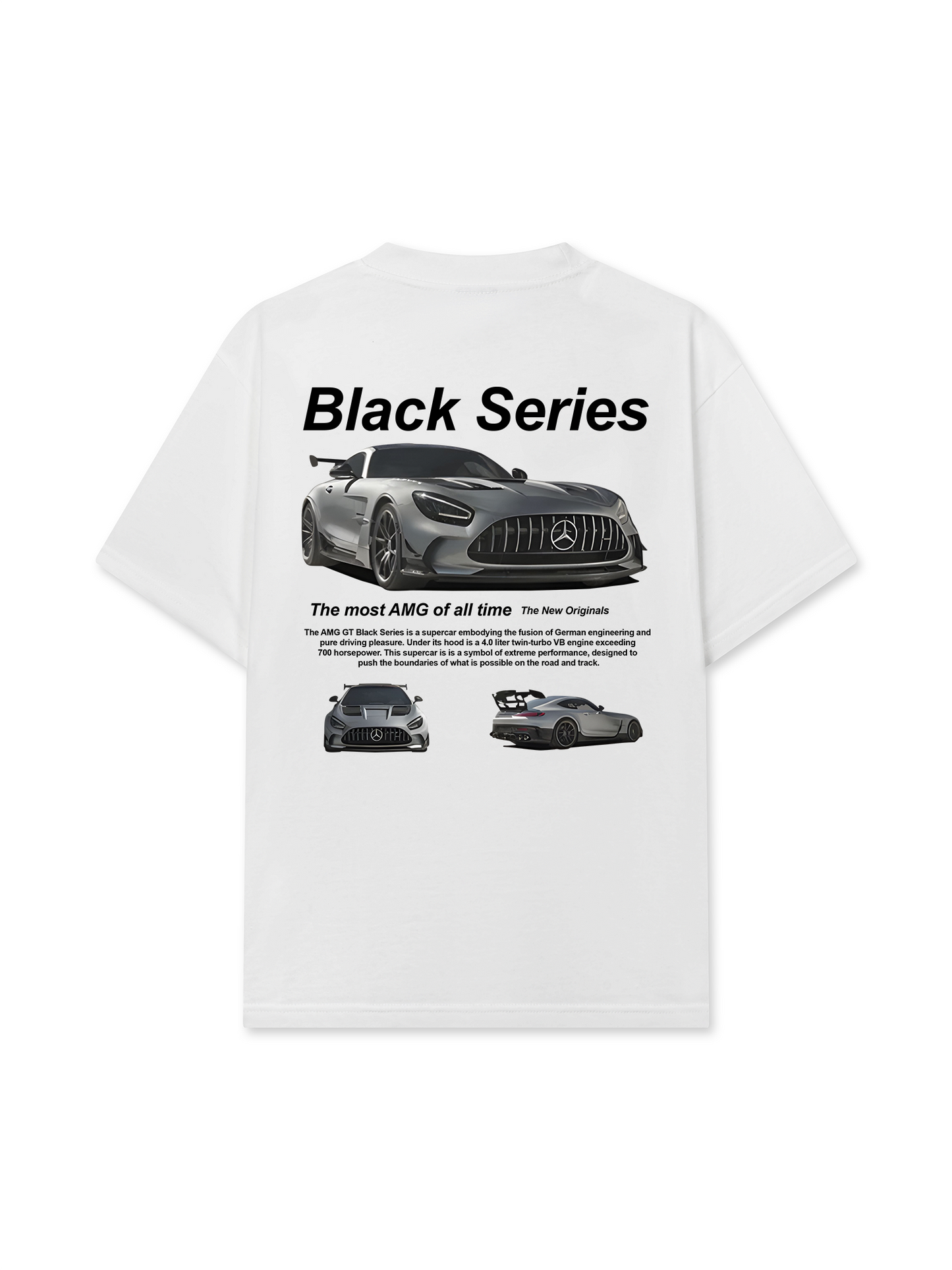 Áo Thun Relaxed Fit CAR Black Series