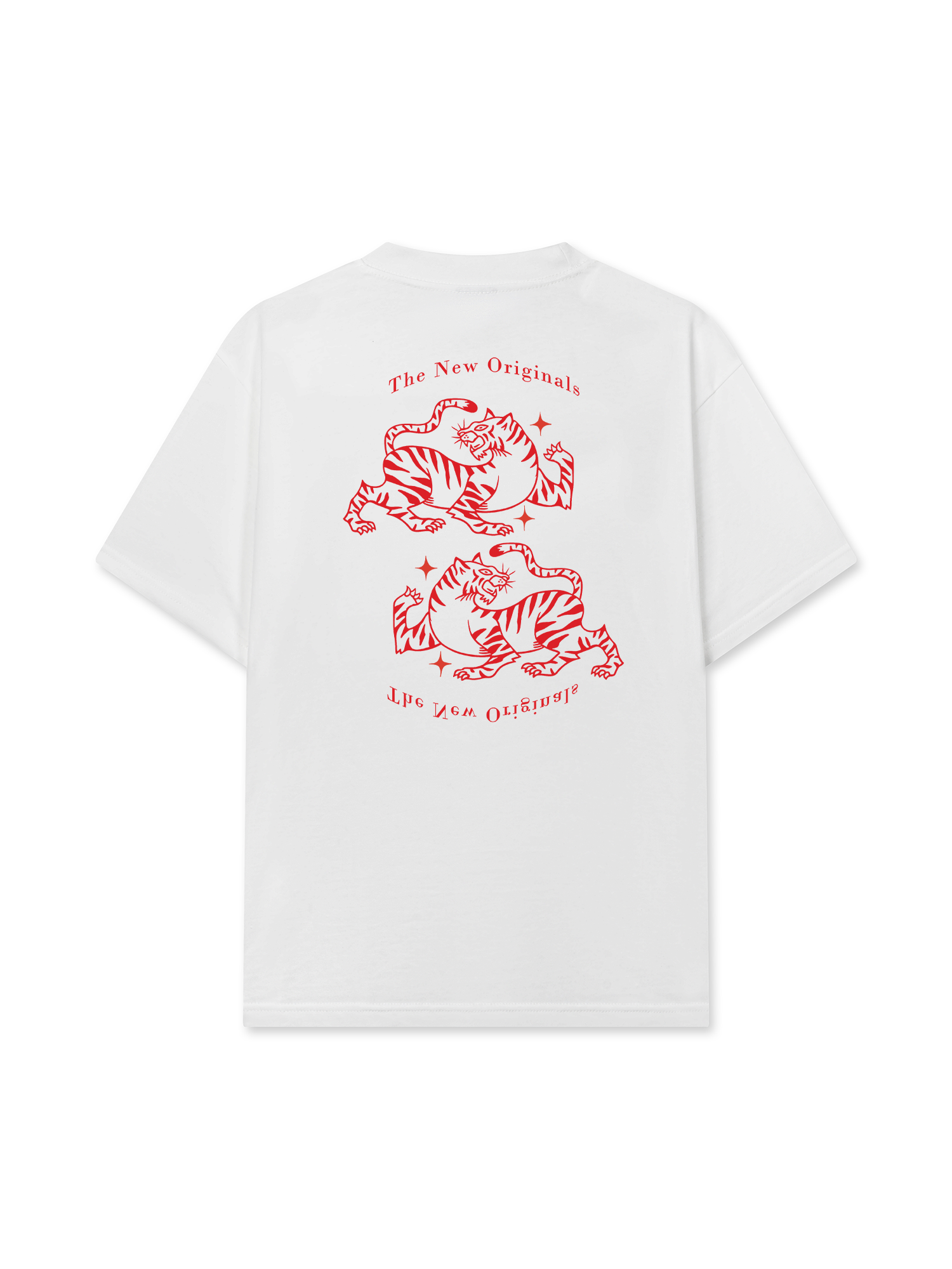 Áo Thun Relaxed Fit Japan Spirit Red Tigers