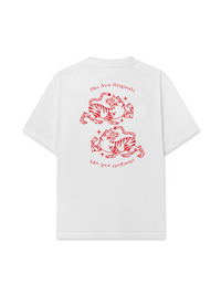 Áo Thun Relaxed Fit Japan Spirit Red Tigers