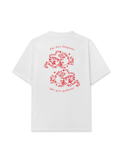 Áo Thun Relaxed Fit Japan Spirit Red Tigers