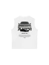 Áo Ba Lỗ Relaxed Fit CAR AUDI Black & White