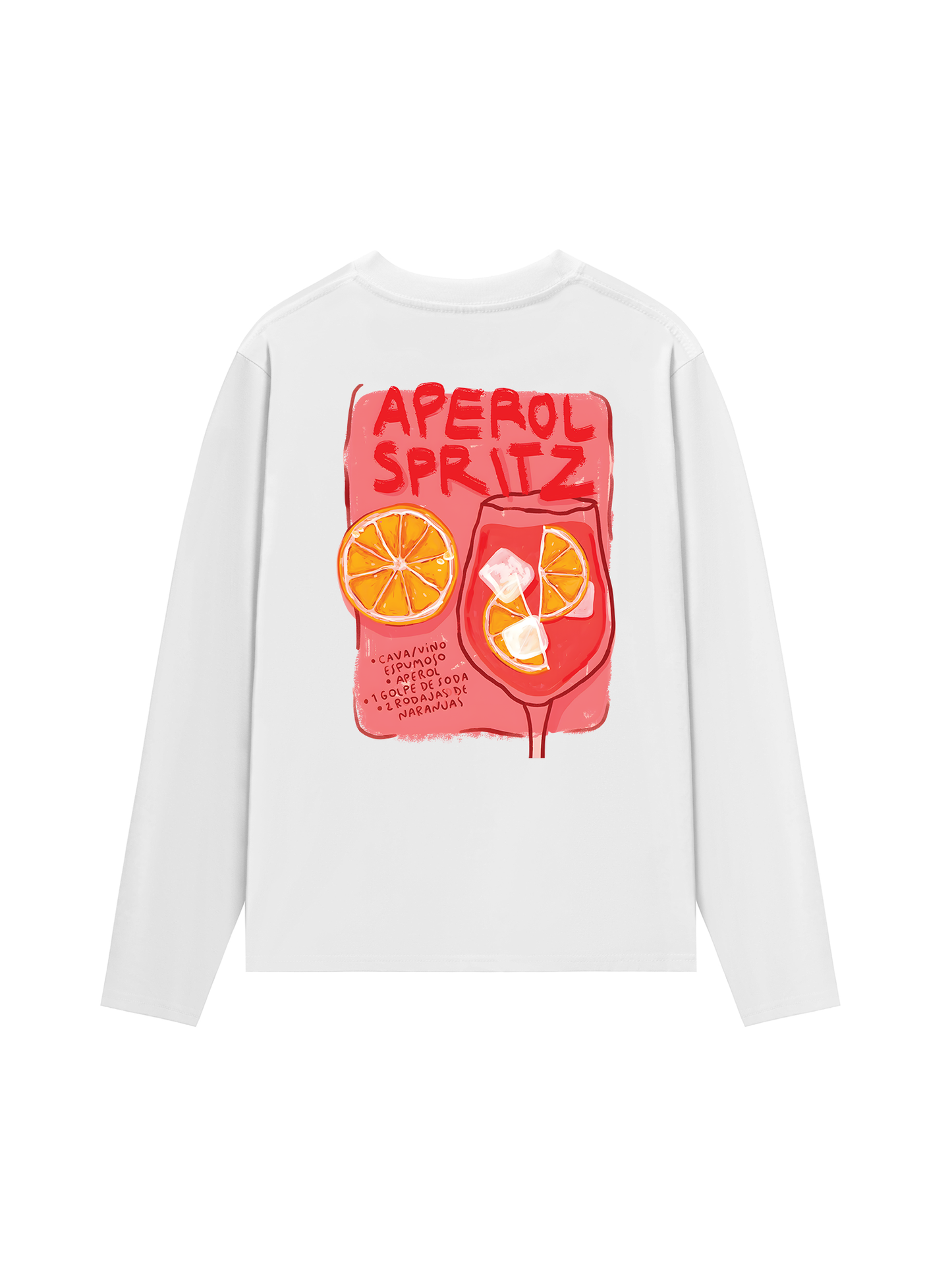 Áo Thun Dài Tay Summer Vibes Aperol Spritz