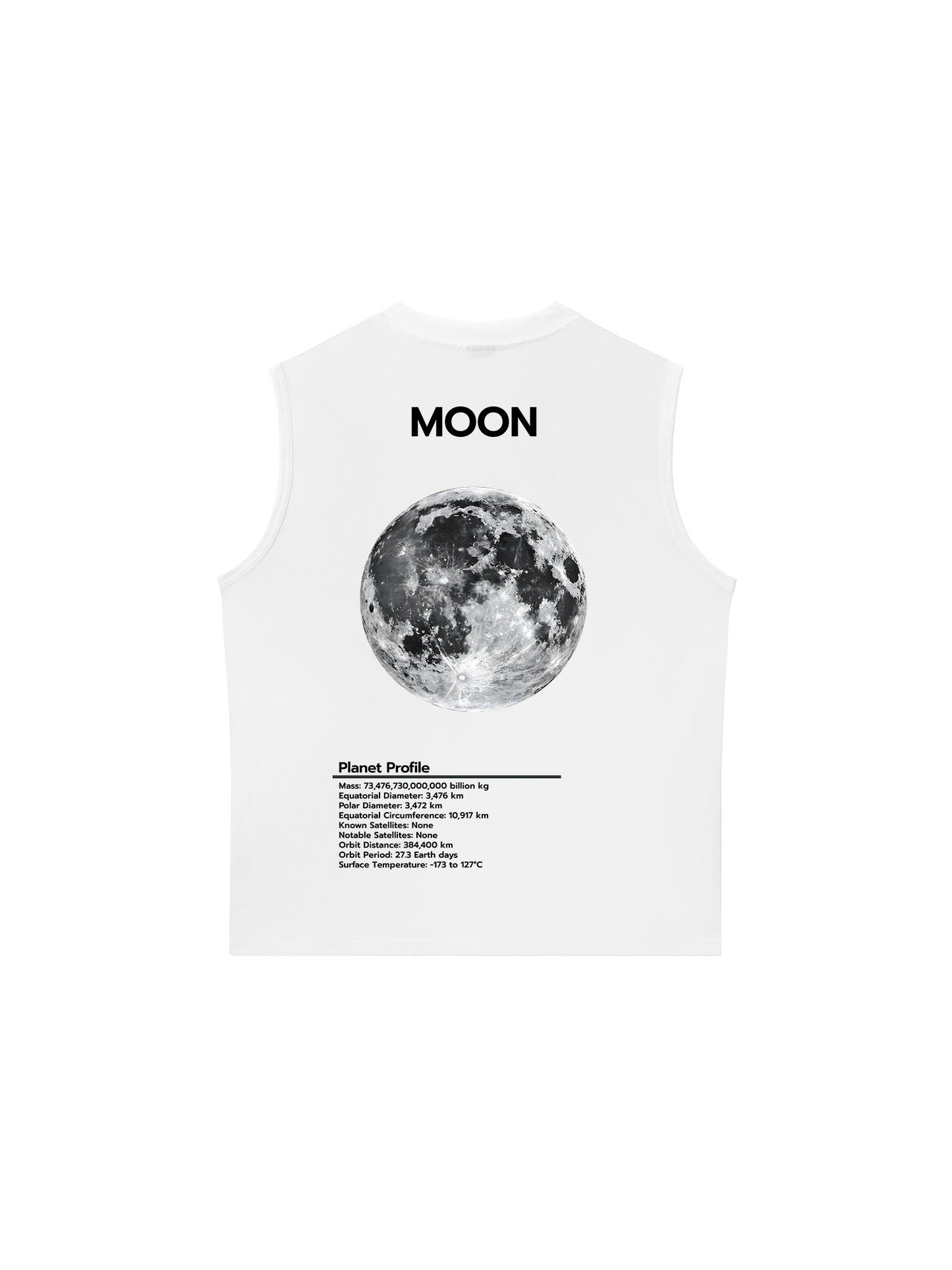 Áo Ba Lỗ Relaxed Fit The Planet Profile Moon