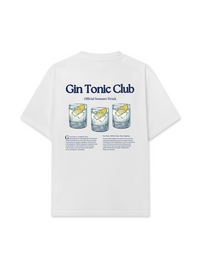 Áo Thun Relaxed Fit Gin Tonic Club
