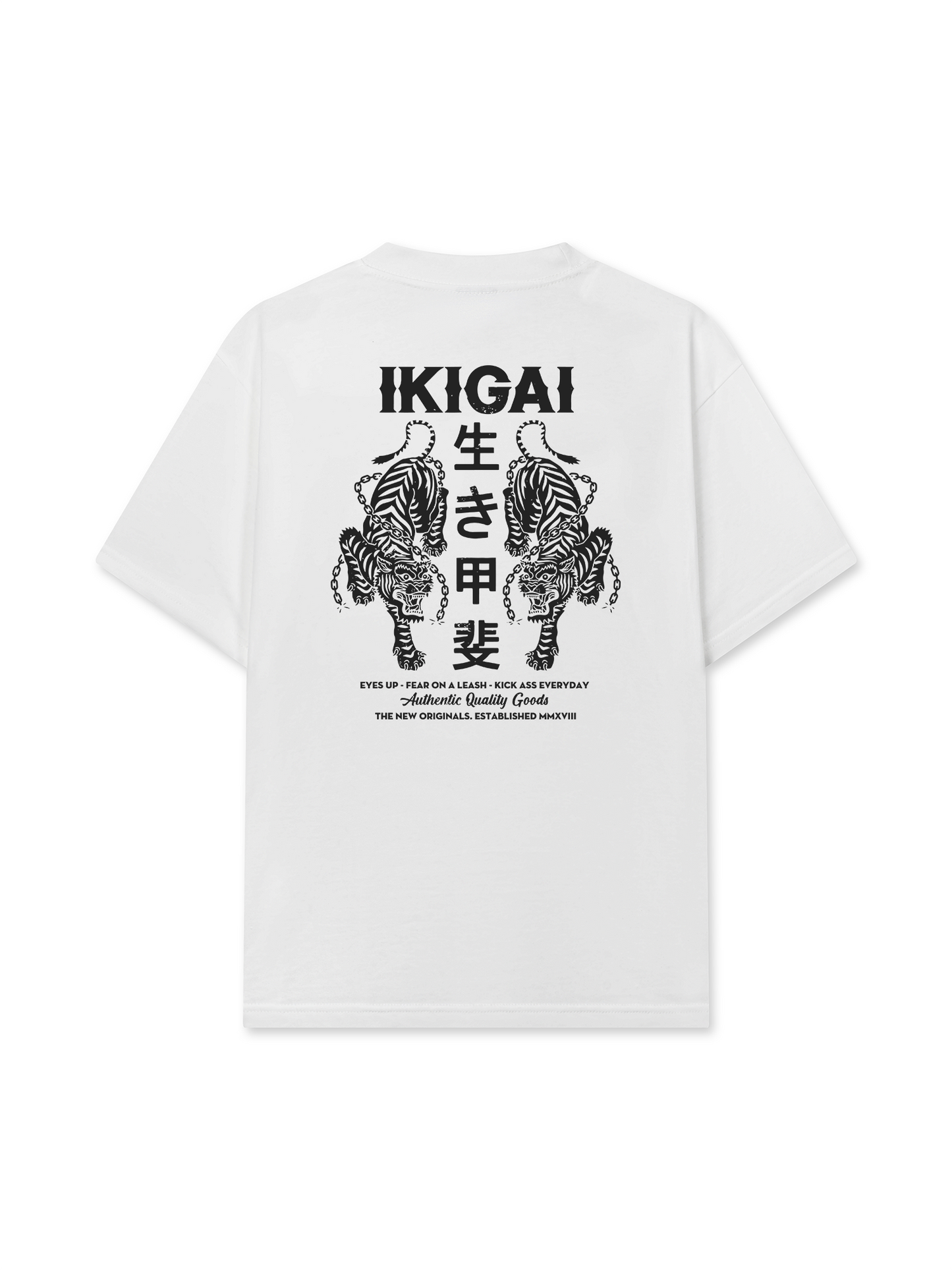 Áo Thun Relaxed Fit Ikigai Eyes Up