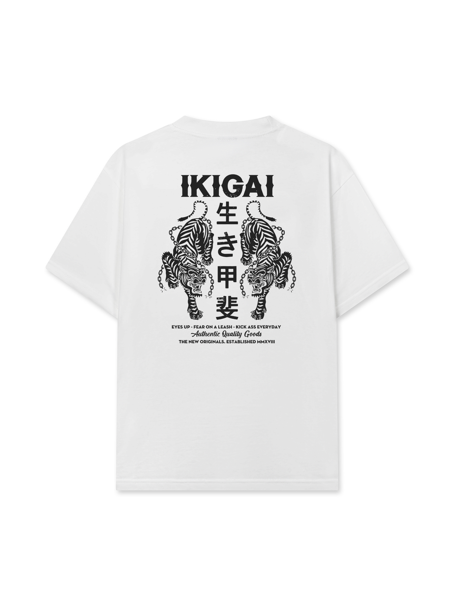 Áo Thun Relaxed Fit Ikigai Eyes Up