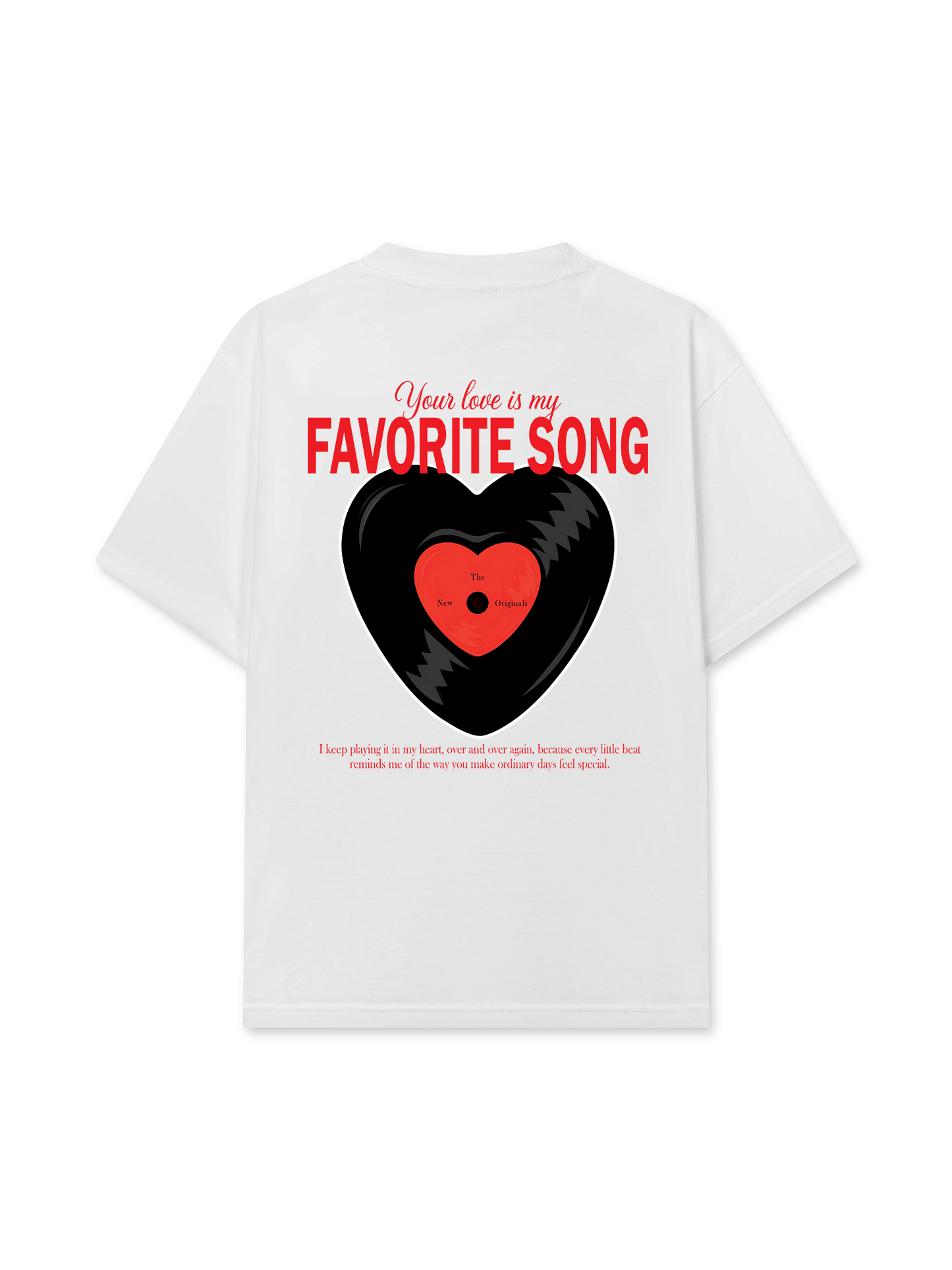 Áo Thun Relaxed Fit Favorite Song