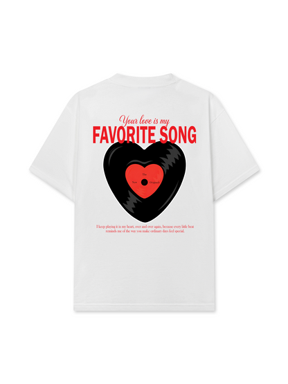 Áo Thun Relaxed Fit Favorite Song