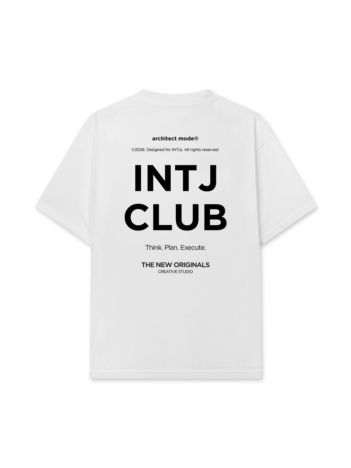 Áo Thun Relaxed Fit INTJ Club