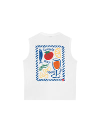 Áo Ba Lỗ Relaxed Fit Ocean Summer Start Now