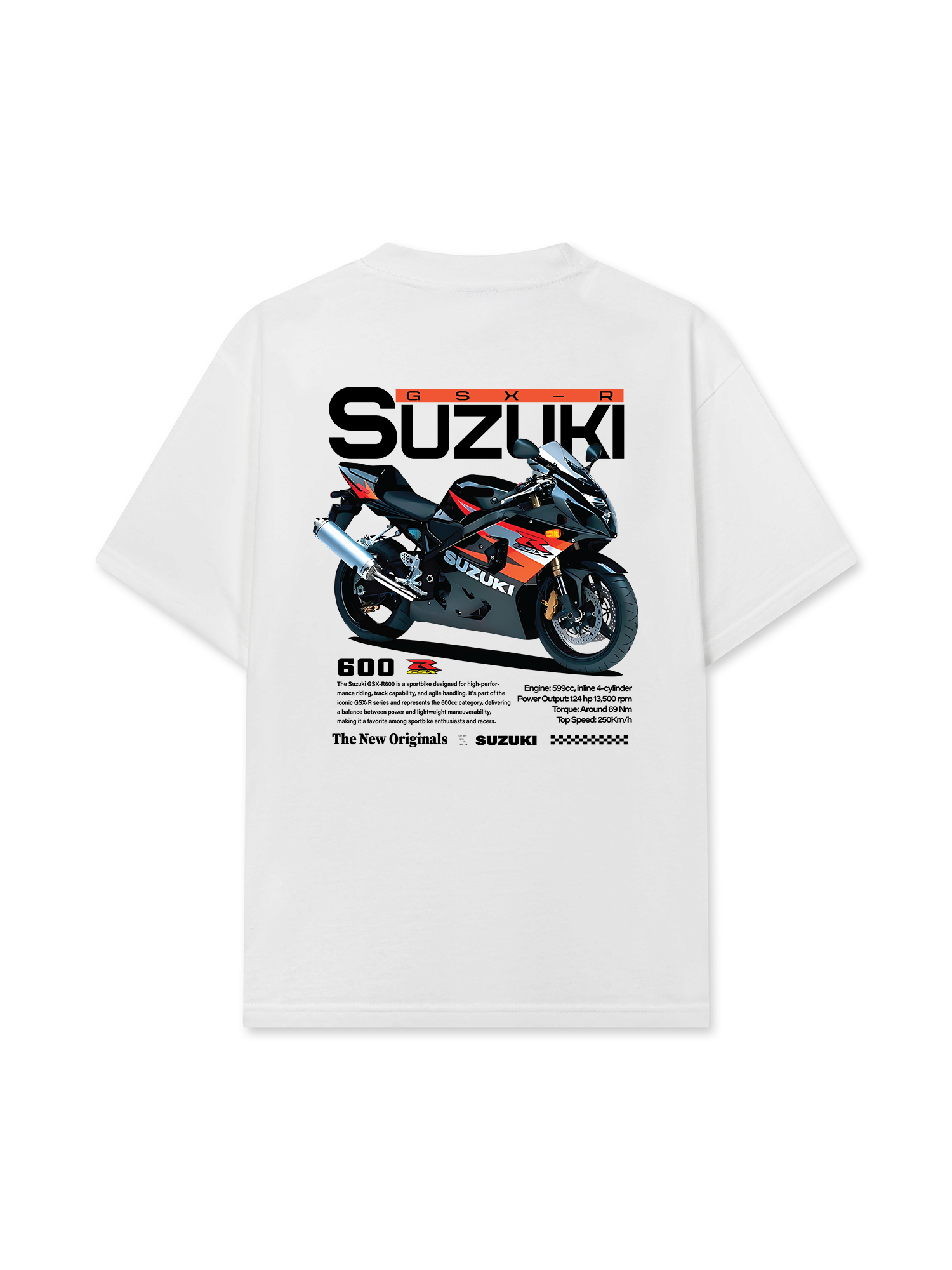 Áo Thun Relaxed Fit Suzuki R600