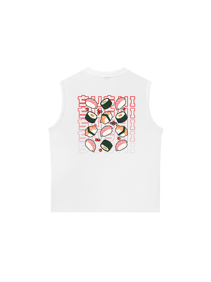 Áo Ba Lỗ Relaxed Fit Japan Spirit Sushi