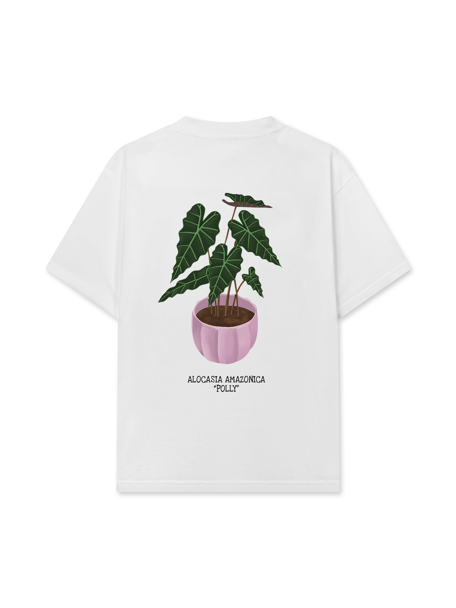 Áo Thun Relaxed Fit Tropical Alocasia