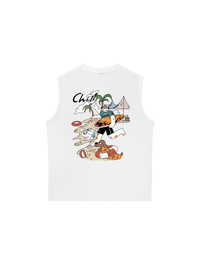 Áo Ba Lỗ Relaxed Fit Chill Summer