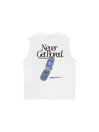 Áo Ba Lỗ Relaxed Fit Never Get Bored
