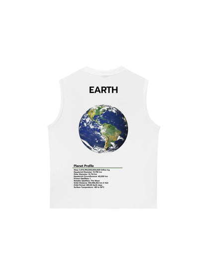 Áo Ba Lỗ Relaxed Fit The Planet Profile Earth