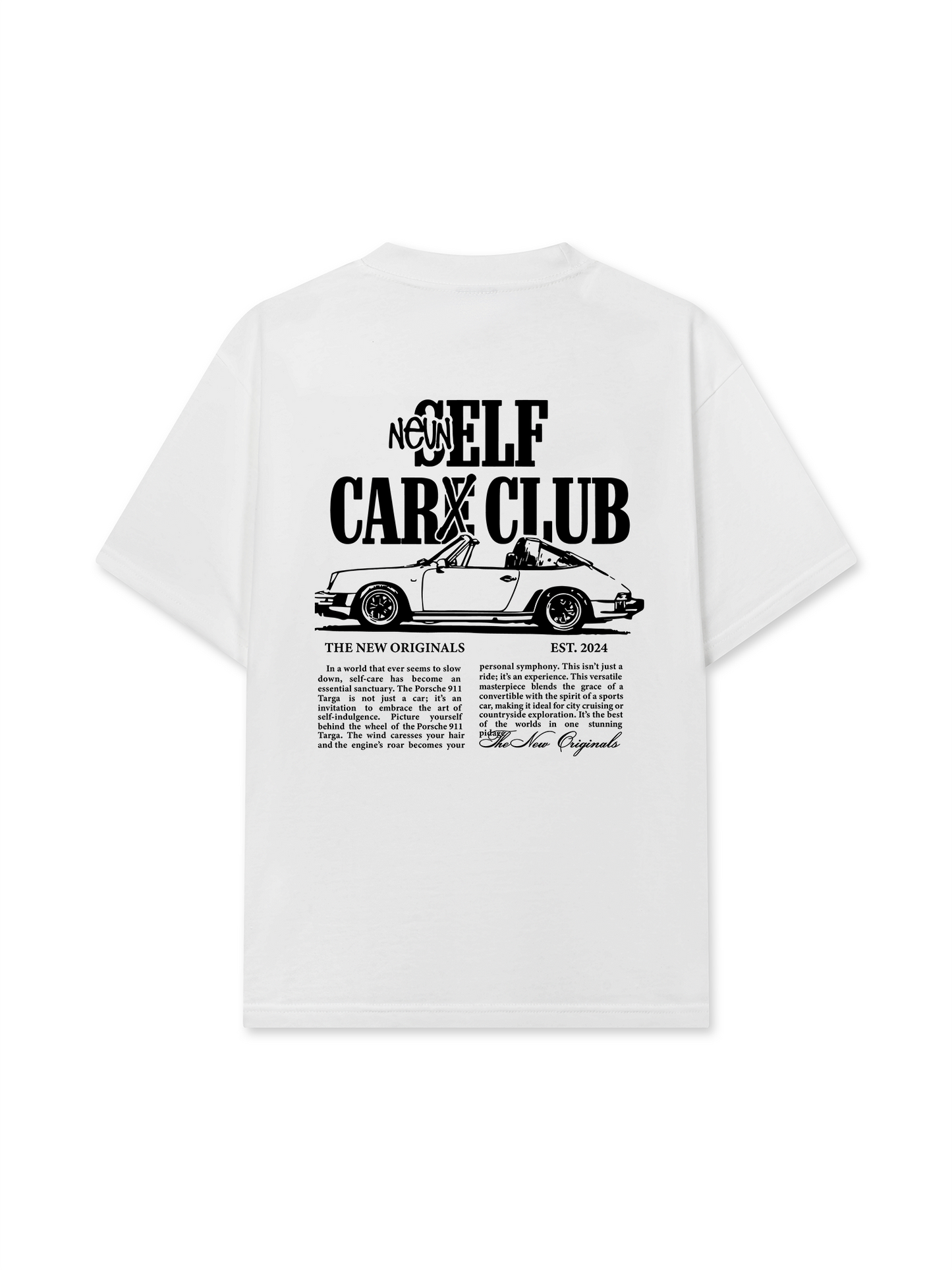 Áo Thun Relaxed Fit Neun (S)elf Car(e) Club