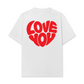 Áo Thun Relaxed Fit Love You Typography