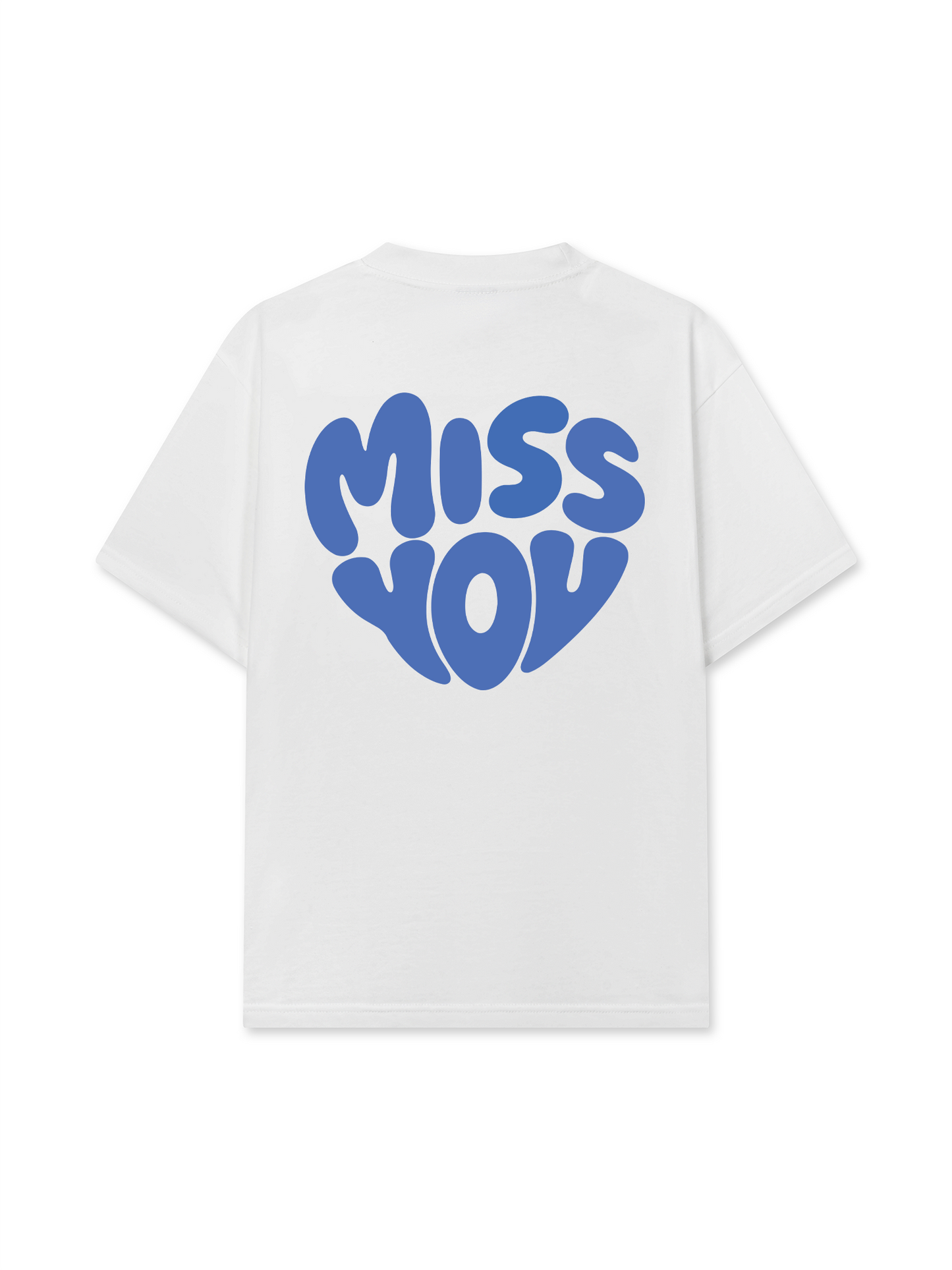 Áo Thun Relaxed Fit Miss You Typography