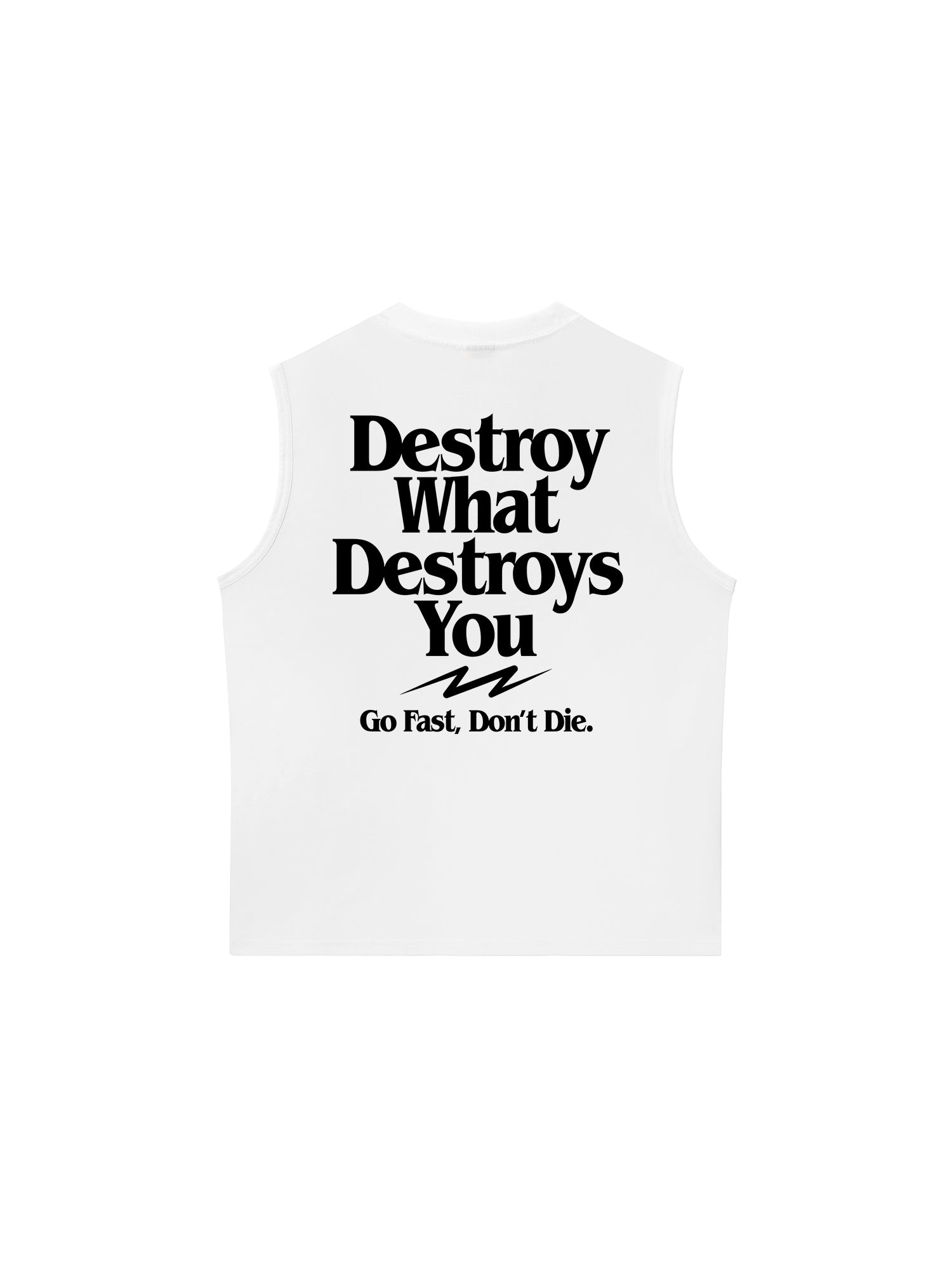 Áo Ba Lỗ Relaxed Fit Life Vibe Destroy What Destroy You