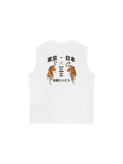 Áo Ba Lỗ Relaxed Fit Oriental Tiger