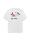 Áo Thun Relaxed Fit Just Trying My Luck