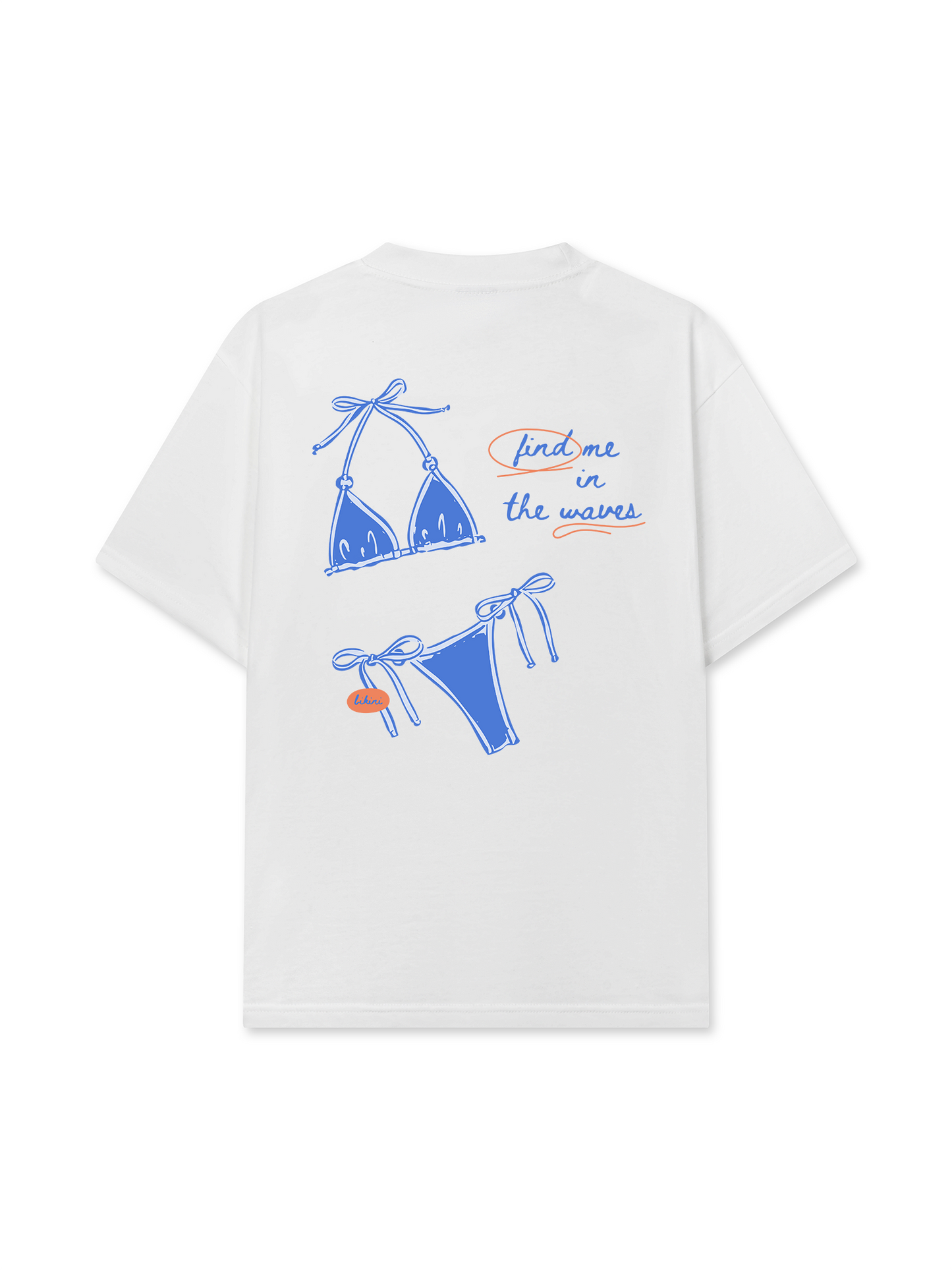 Áo Thun Relaxed Fit Find Me In The Waves
