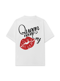 Áo Thun Relaxed Fit Queen Never Cry