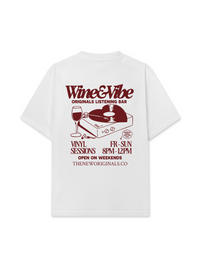 Áo Thun Relaxed Fit Wine & Vibe