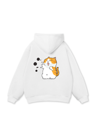 Couple Cat For Girl  Hoodie