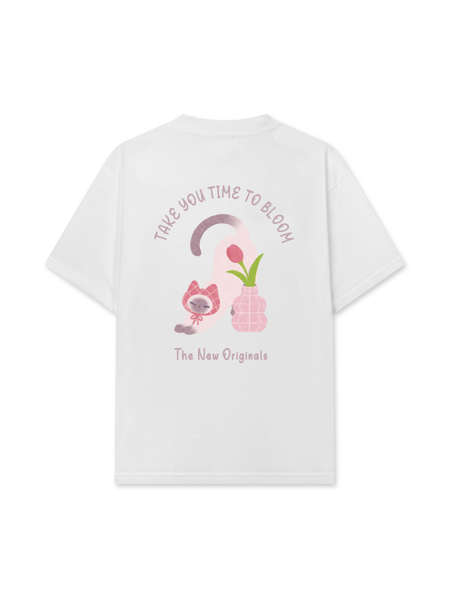 Áo Thun Relaxed Fit Animal Mood Take Your Time To Bloom