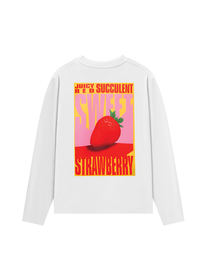 Áo Thun Dài Tay Summer Vibes Strawberry