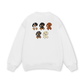 Retro Leopard Dashund Sweater
