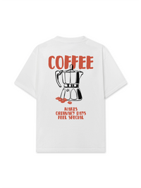 Áo Thun Relaxed Fit Coffee Makes Ordinary Day Feel Special