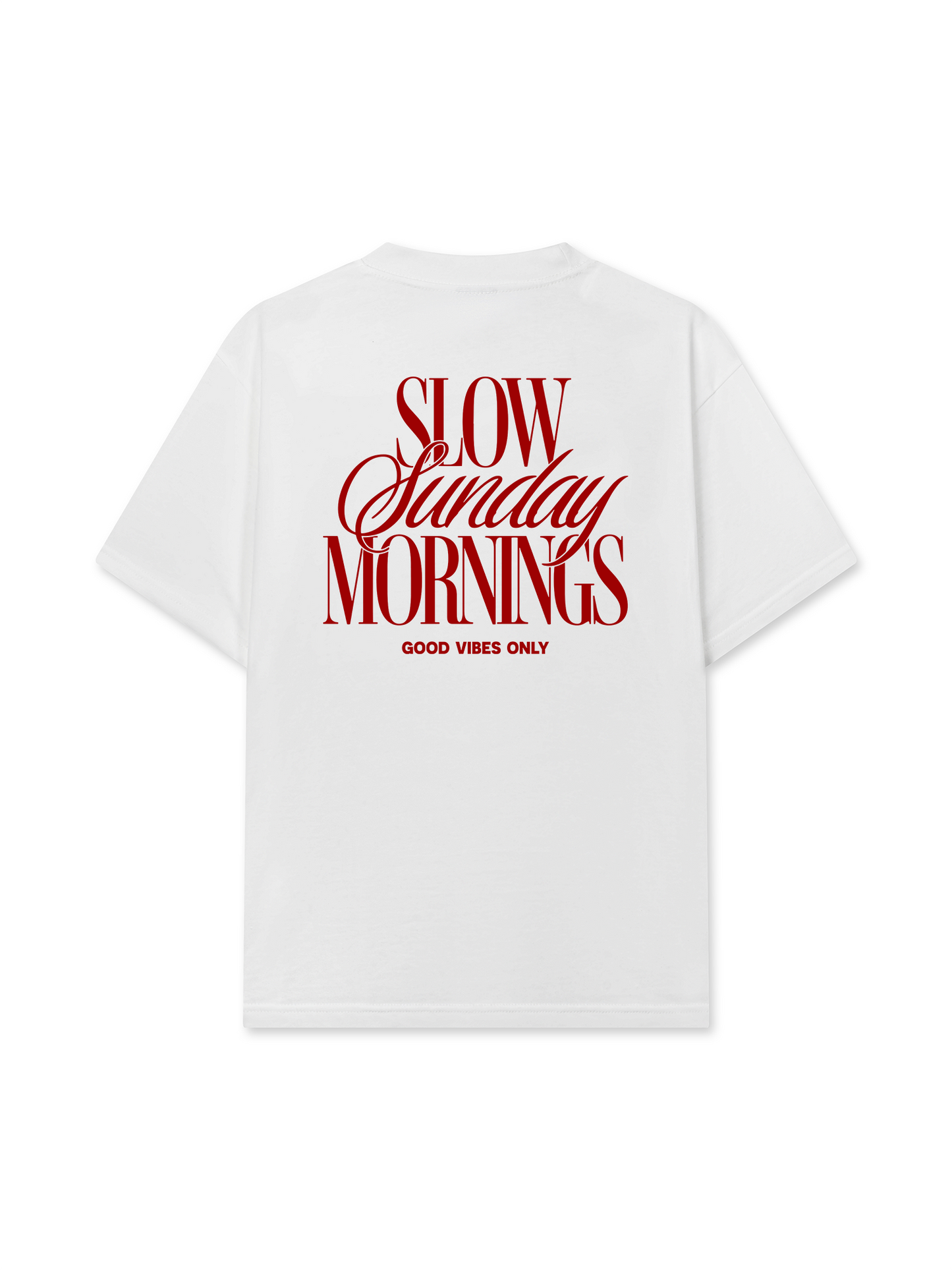 Áo Thun Relaxed Fit Slow Sunday Mornings