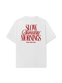 Áo Thun Relaxed Fit Slow Sunday Mornings