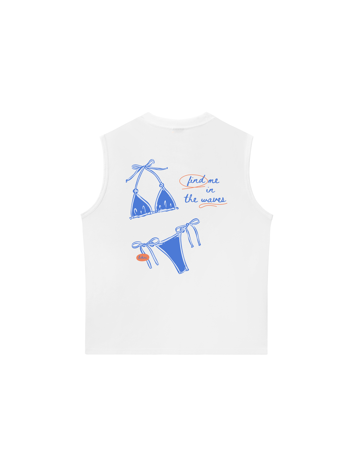 Áo Ba Lỗ Relaxed Fit Find Me In The Waves