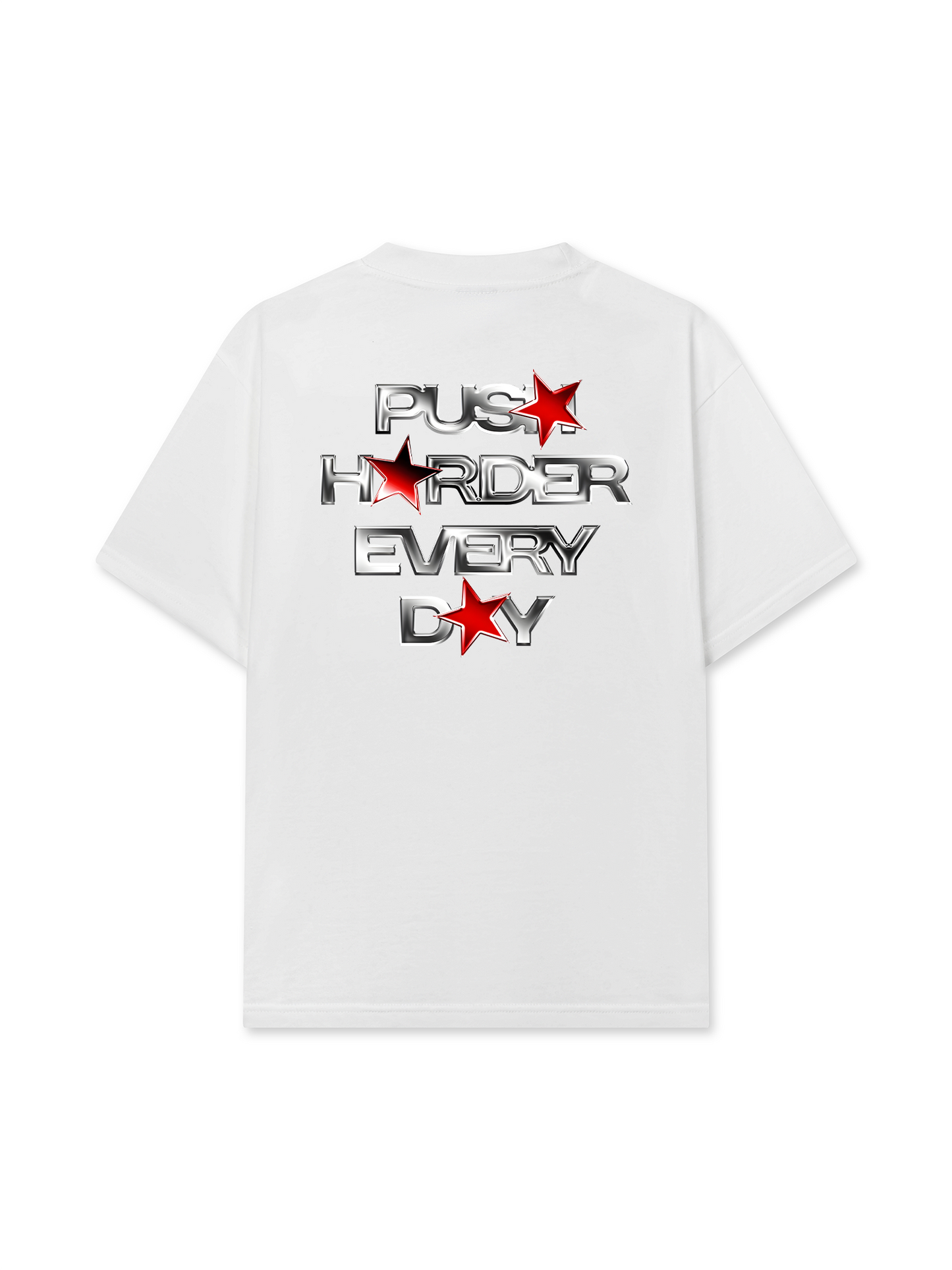 Áo Thun Relaxed Fit Push Harder Every Day