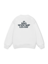 King Never Skip Leg Day Sweater