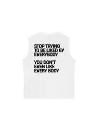 Áo Ba Lỗ Relaxed Fit Life Vibe Be Yourself