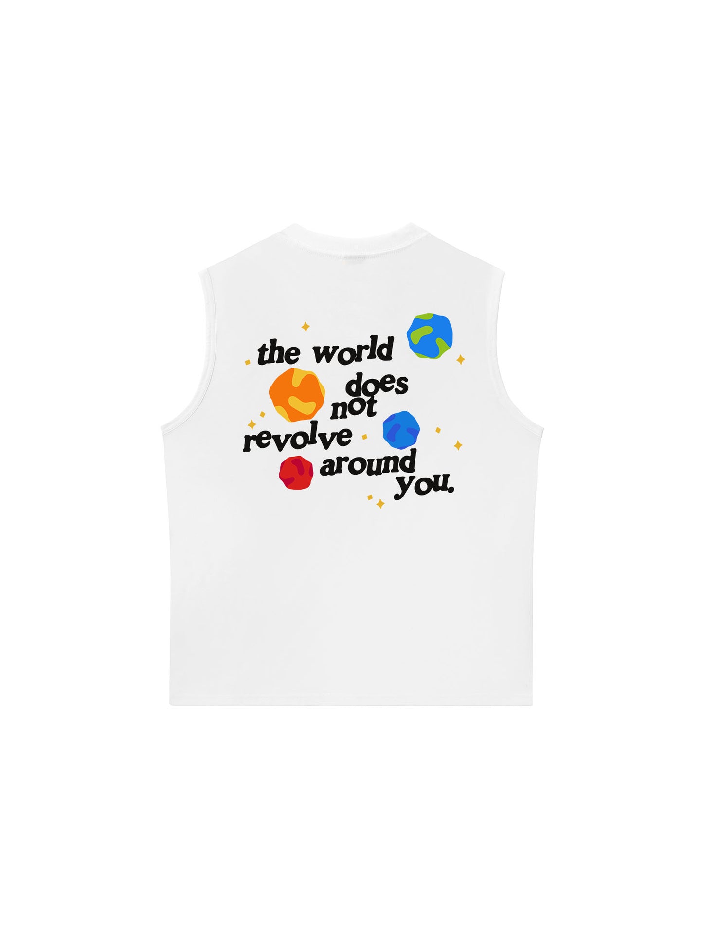 Áo Ba Lỗ Relaxed Fit The World