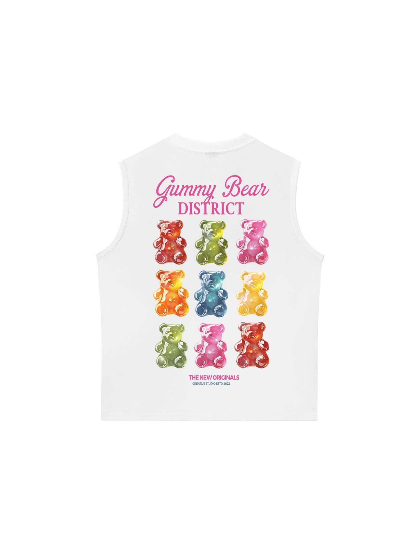 Áo Ba Lỗ Relaxed Fit Gummy Bear District