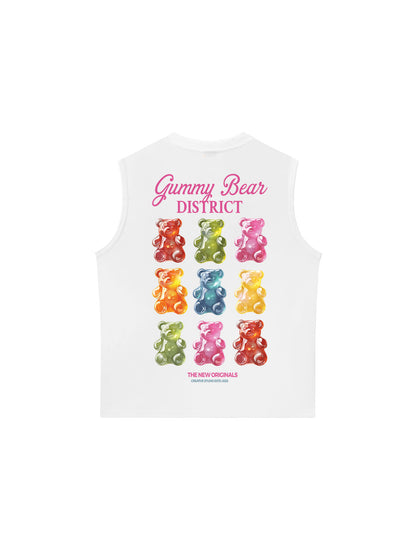 Áo Ba Lỗ Relaxed Fit Gummy Bear District
