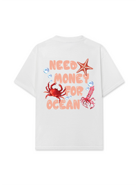 Áo Thun Relaxed Fit Ocean Need Money For Ocean