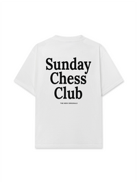 Áo Thun Relaxed Fit Sunday Chess Club