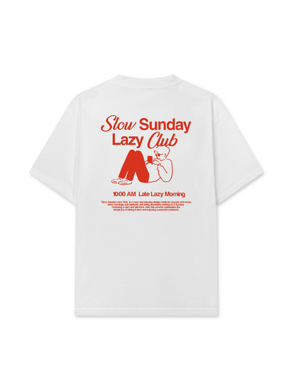 Áo Thun Relaxed Fit Slow Sunday Lazy Club