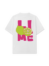 Áo Thun Relaxed Fit Summer Vibes Pink Lemon
