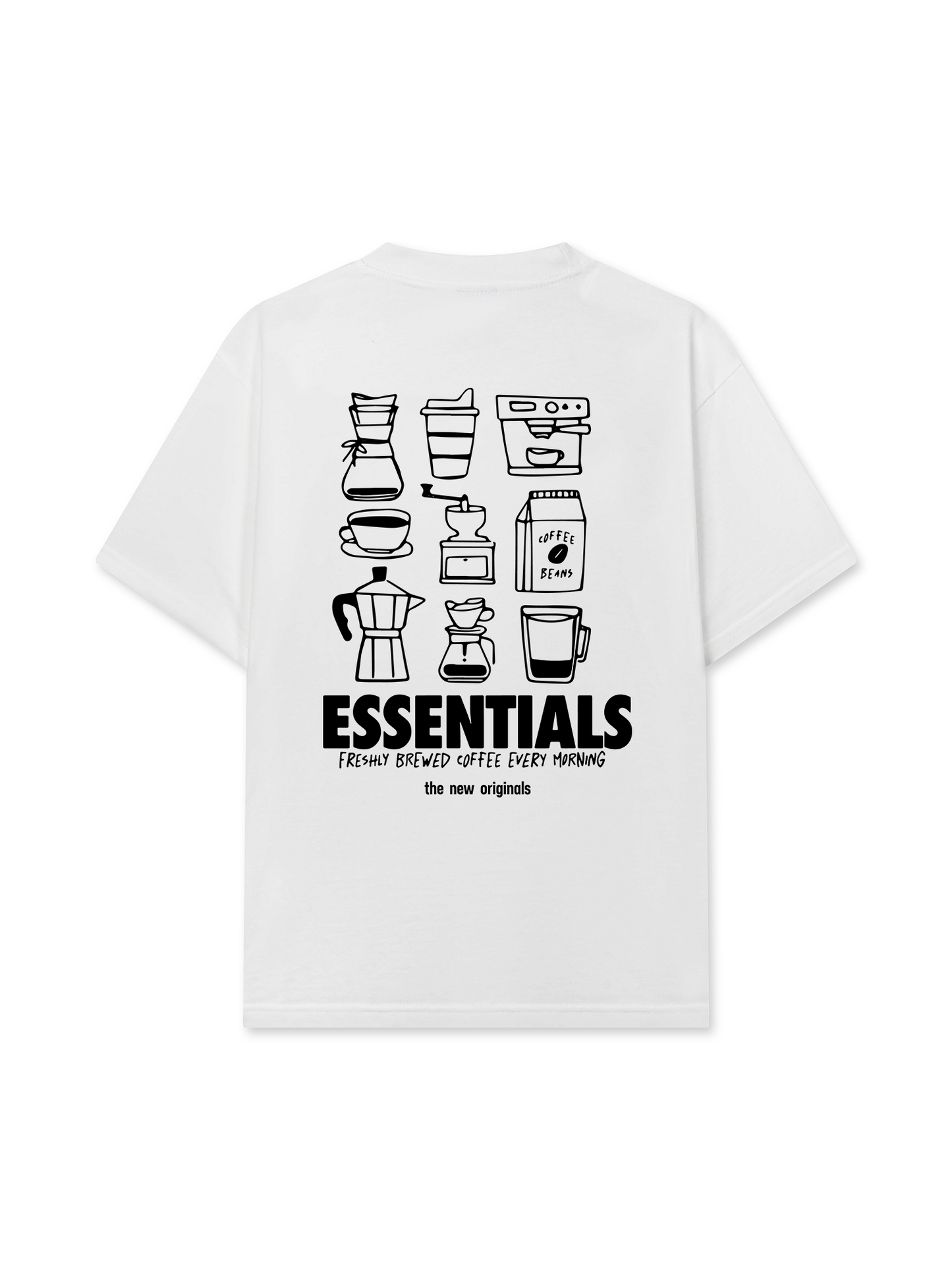 Áo Thun Relaxed Fit Essentials Coffee Every Morning