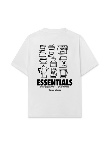 Áo Thun Relaxed Fit Essentials Coffee Every Morning